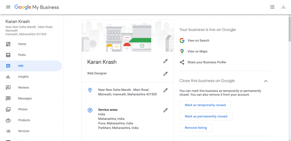 google my business