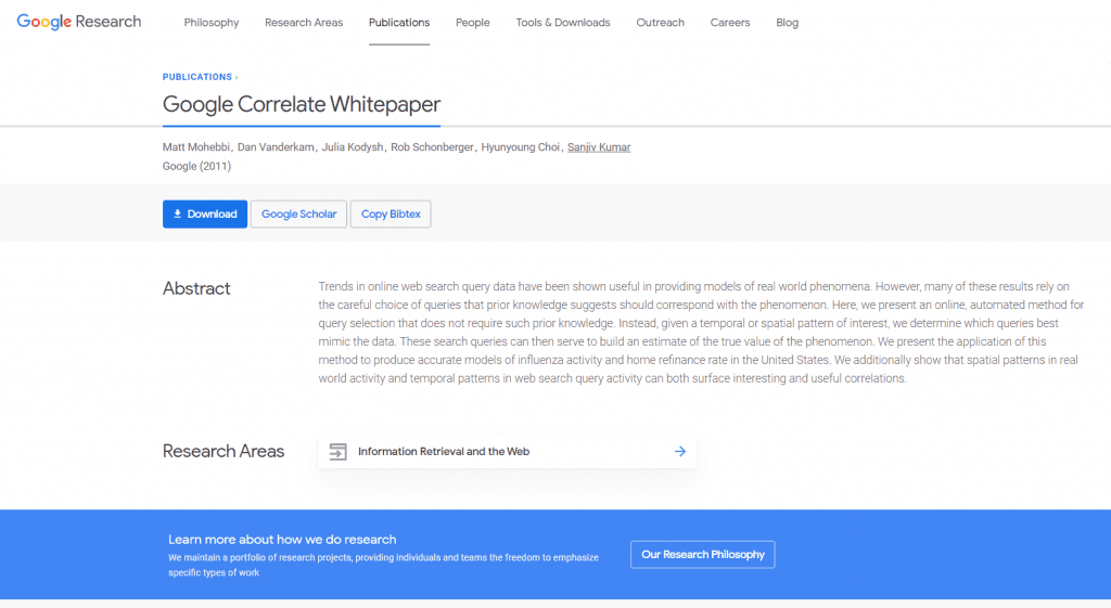 google correlate