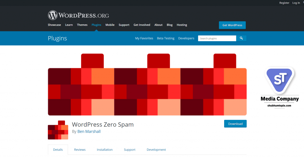 word press zero spam