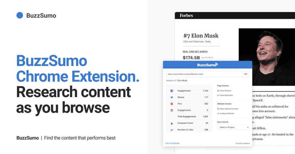 Buzzsumo Extension