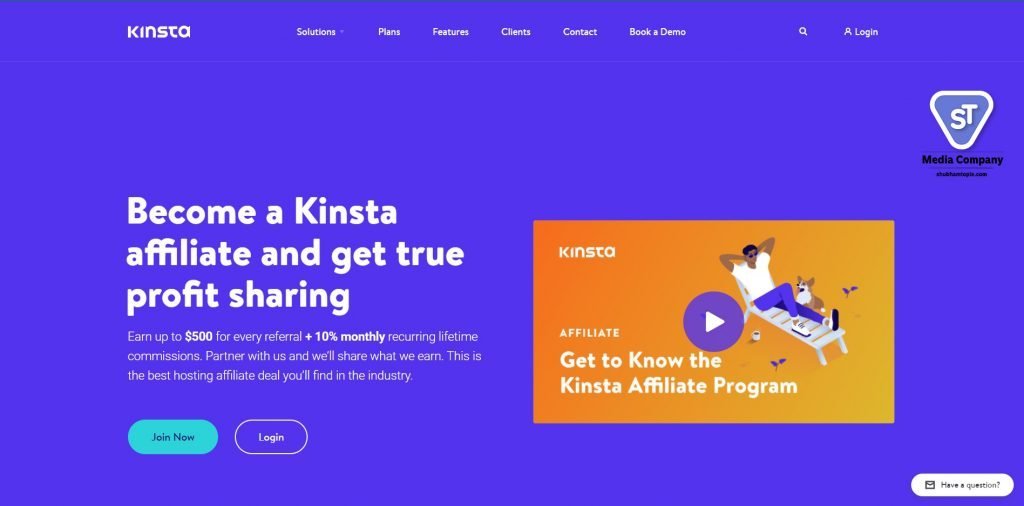 kingsta affiliate program