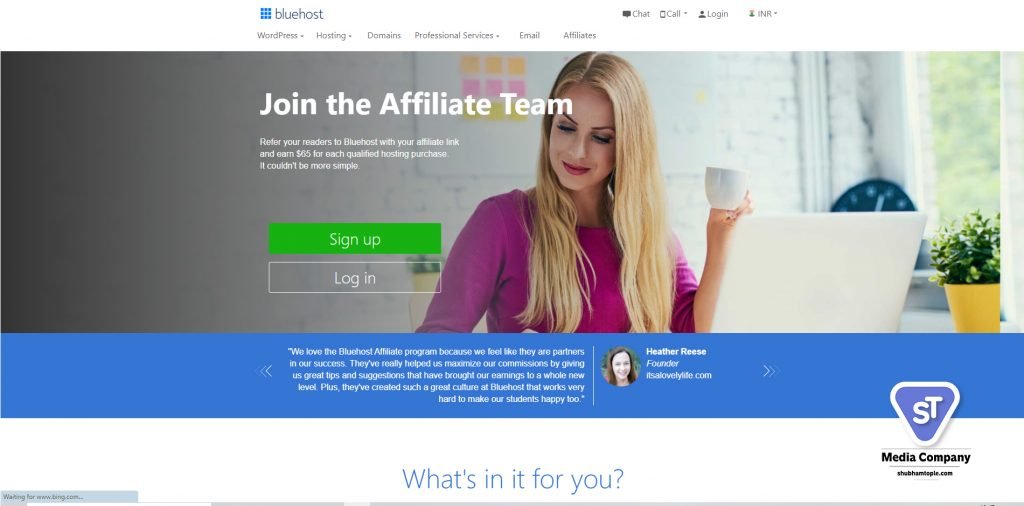bluehost affiliate program