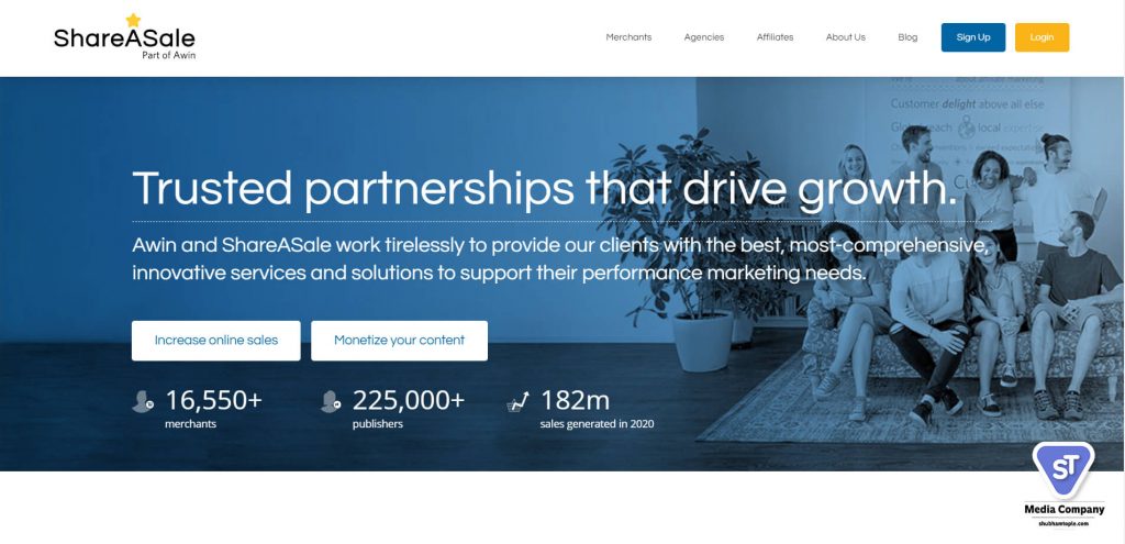 share a sale affiliate program