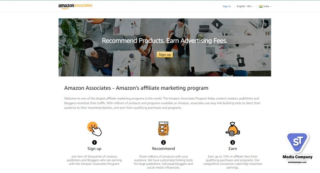 amazon affiliate Program