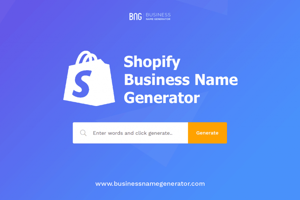 shopify business name generator 