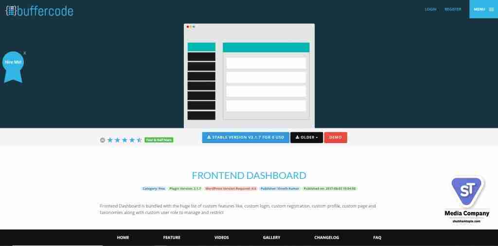 Frontend Dashboard