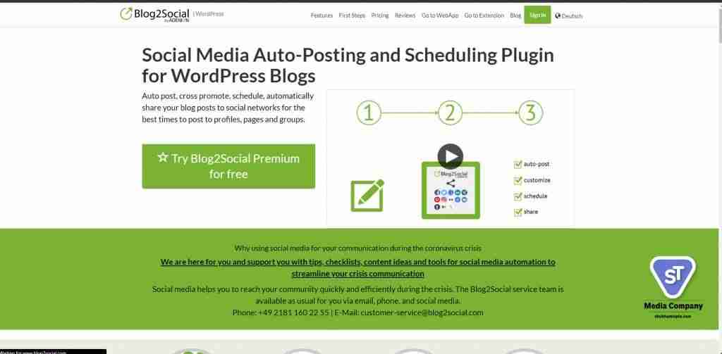 Blog2Social