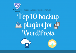 backup plugins for WordPress