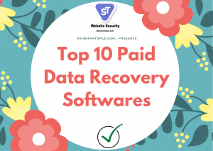 Paid Data Recovery Softwares