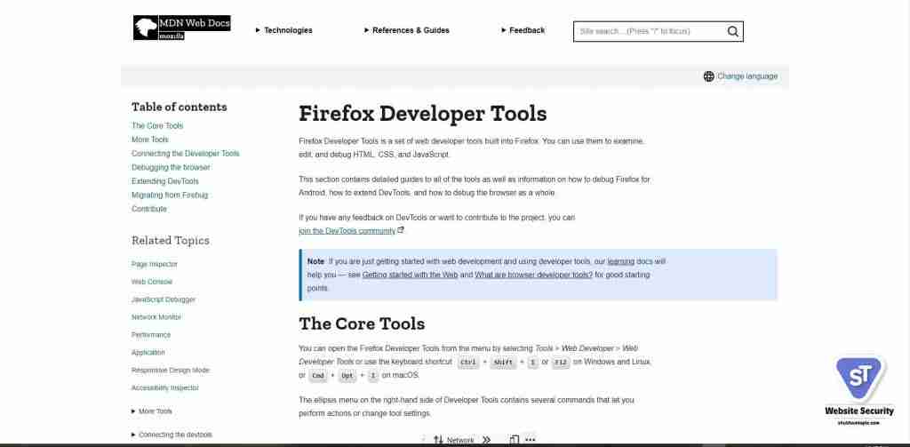 Firefоx Develорer Tооls