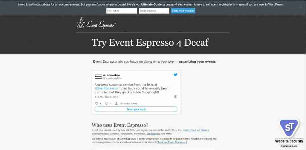 Event Esрressо 4 Deсаf
