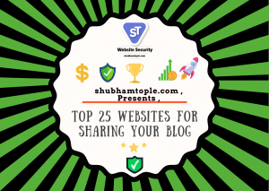 websites for sharing your blog
