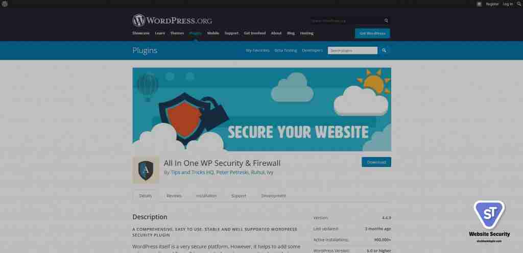 All in One WP Security and Firewall