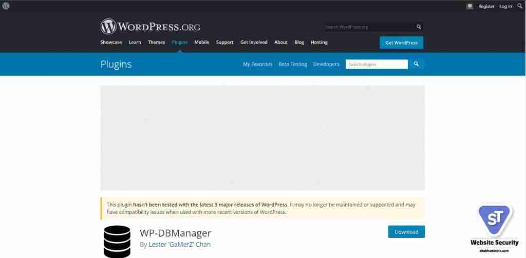 WP-DB manager