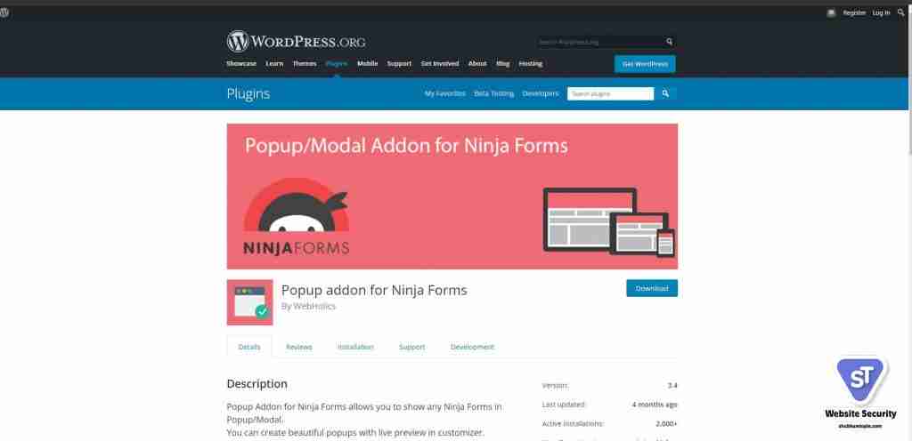 Ninja Popups