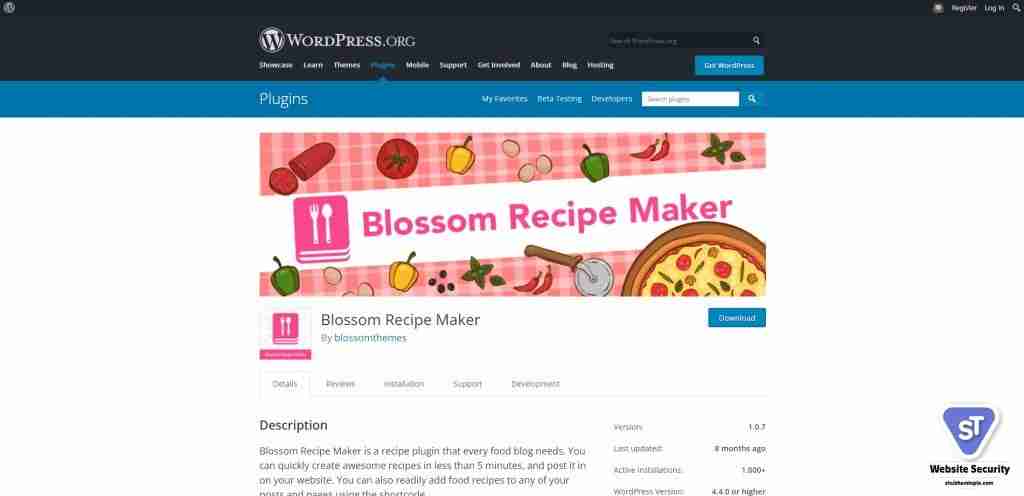 Blossom Recipe Maker