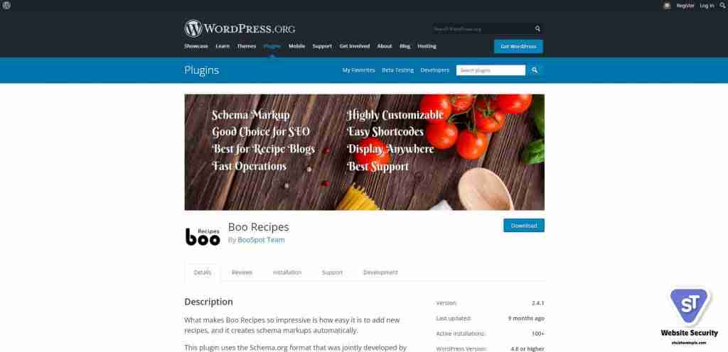 Boo Recipes