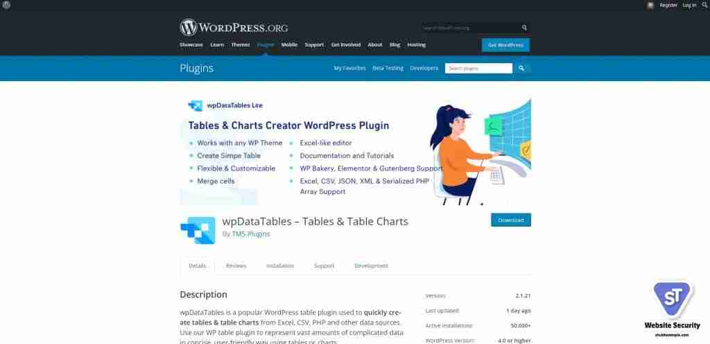 wpDataTables