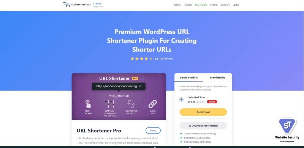 URL Shortener Pro